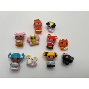 Lalaloopsy Tinies Dolls Mini Tiny 1'' Figures & Pets Cake Tooper Toys